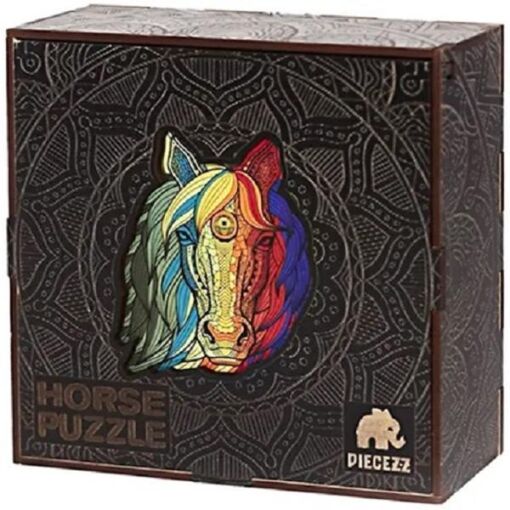 Black Friday 2022 Puzzle 70 din lemn: Cal