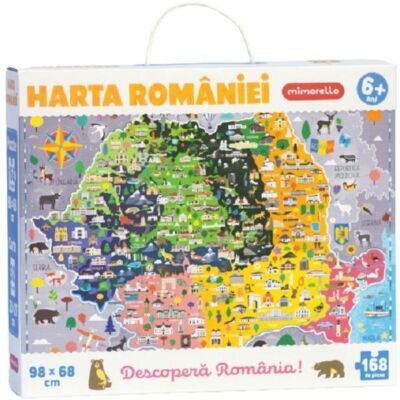 Black Friday 2025 Puzzle - Harta Romaniei