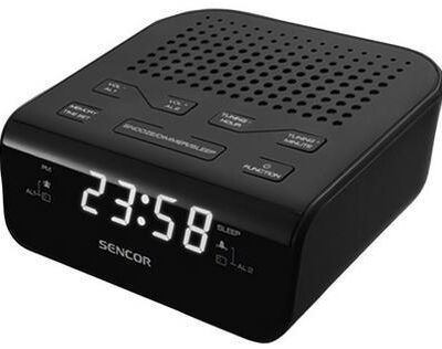 Black Friday Radio cu ceas Sencor SRC 136 (Negru)