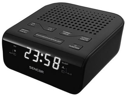 Black Friday Radio cu ceas Sencor SRC 136 (Negru)