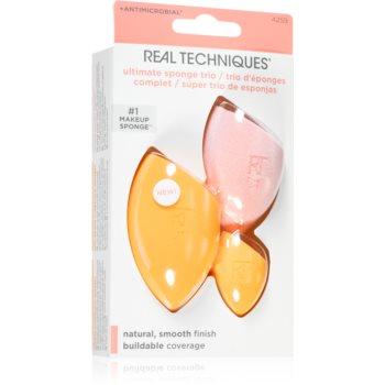 Black Friday 2022 Real Techniques Ultimate Sponge Trio set aplicatoare