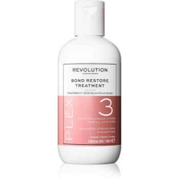 Black Friday 2022 Revolution Haircare Plex No.3 Bond Restore Treatment tratament intensiv pentru par pentru păr uscat și deteriorat