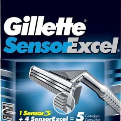 Black Friday 2022 Rezerva aparat de ras Gillette Sensor Excel 5 buc