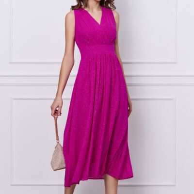 Black Friday 2022 Rochie Moze fucsia cu glitter