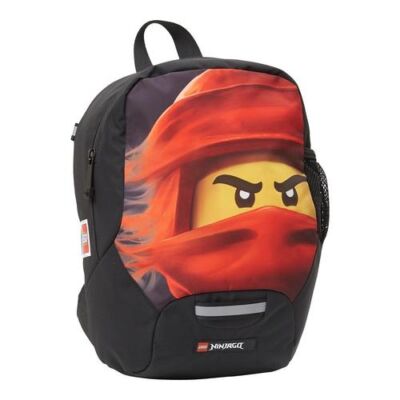 Black Friday 2022 Rucsac gradinita LEGO V-Line - design rosu NinjaGo Kai