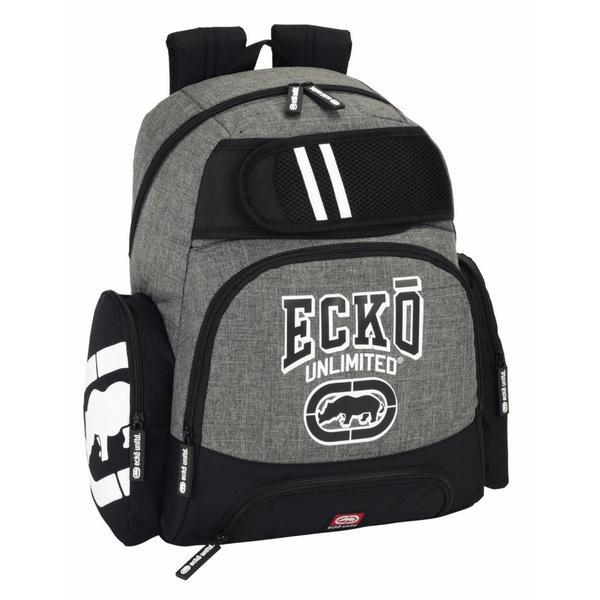 Black Friday 2022 Rucsac pt laptop Ecko gri 42 cm - Safta