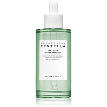 Black Friday SKIN1004 Madagascar Centella Tea-Trica Relief Ampoule ser facial calmant pentru ten acneic