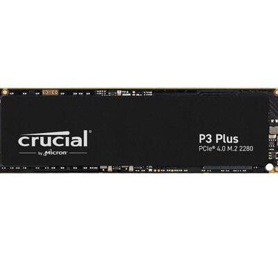 Black Friday 2022 SSD Crucial P3 Plus 4TB PCI Express 4.0 x4 M.2 2280