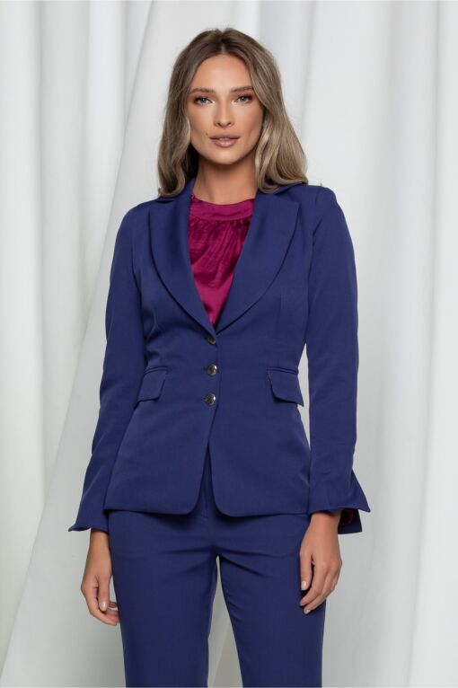 Black Friday 2022 Sacou Moze office albastru