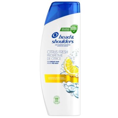 Black Friday 2022 Sampon Antimatreata cu Extract de Citrice pentru Par Gras - Head&Shoulders Anti-Dandruff Shampoo Citrus Fresh for Greasy Hair