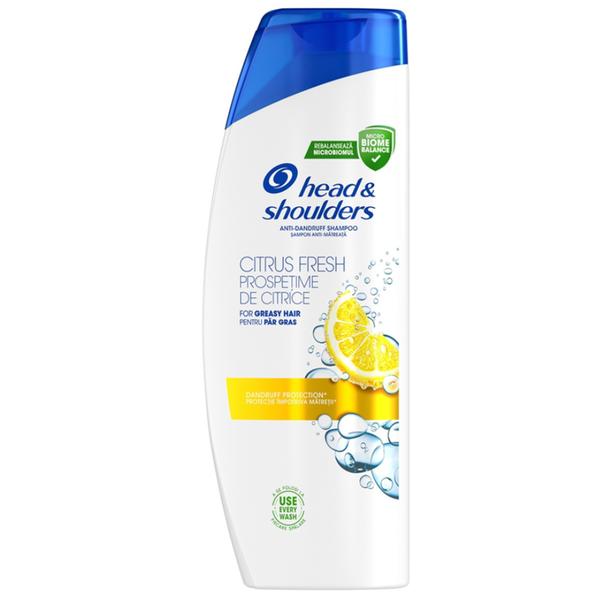 Black Friday 2022 Sampon Antimatreata cu Extract de Citrice pentru Par Gras - Head&Shoulders Anti-Dandruff Shampoo Citrus Fresh for Greasy Hair