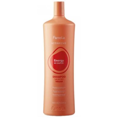 Black Friday 2022 Sampon Energizant pentru Par Fin si Slabit - Fanola Vitamins Energy BE Complex 1000 ml