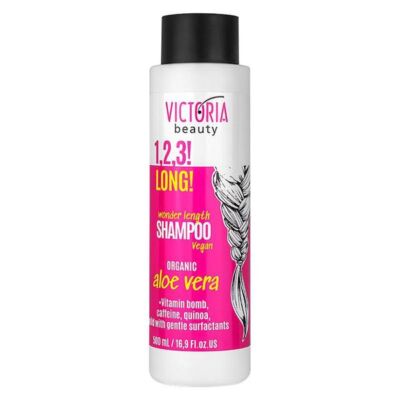 Black Friday 2022 Sampon Vegan pentru Cresterea Parului cu Aloe Vera Wonder Lenght Victoria Beauty Camco