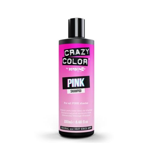 Black Friday 2022 Sampon colorant cu pigmenti roz Crazy Color 250 ml