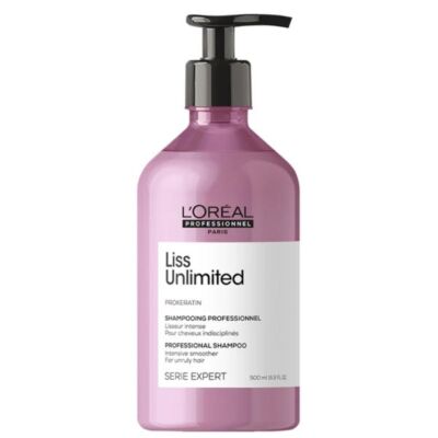 Black Friday 2022 Sampon pentru Par Cret - L'Oreal Professionnel Liss Unlimited Shampoo 500ml