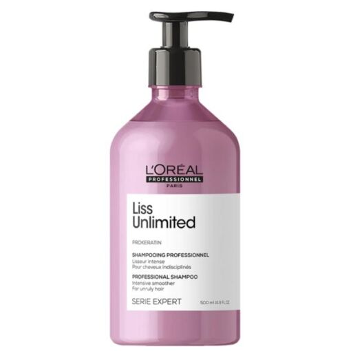 Black Friday 2022 Sampon pentru Par Cret - L'Oreal Professionnel Liss Unlimited Shampoo 500ml