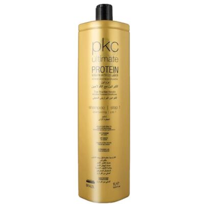 Black Friday 2022 Sampon pentru Par Gros si Rezistent Pas 1 - PKC Ultimate Protein Shampoo Step 1