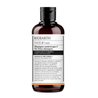 Black Friday 2022 Sampon pentru Par Ondulat cu Ceai Verde Bioearth
