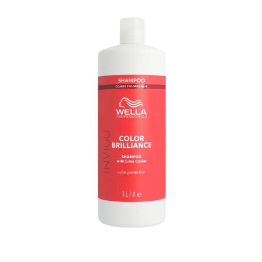 Black Friday 2022 Sampon pentru Par Vopsit cu Fir Gros - Wella Professionals Invigo Color Brilliance Coarse