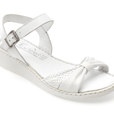 Black Friday Sandale EVIDA albe