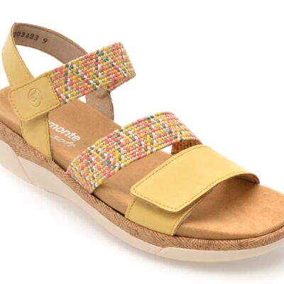 Black Friday Sandale REMONTE galbene