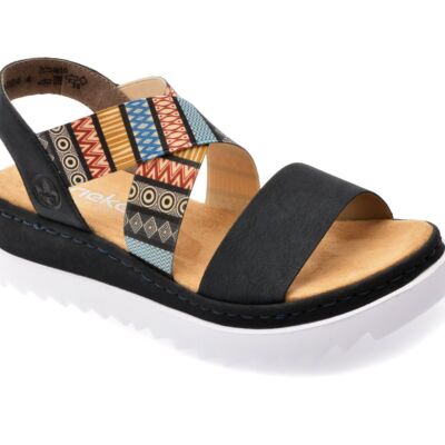 Black Friday Sandale RIEKER bleumarin