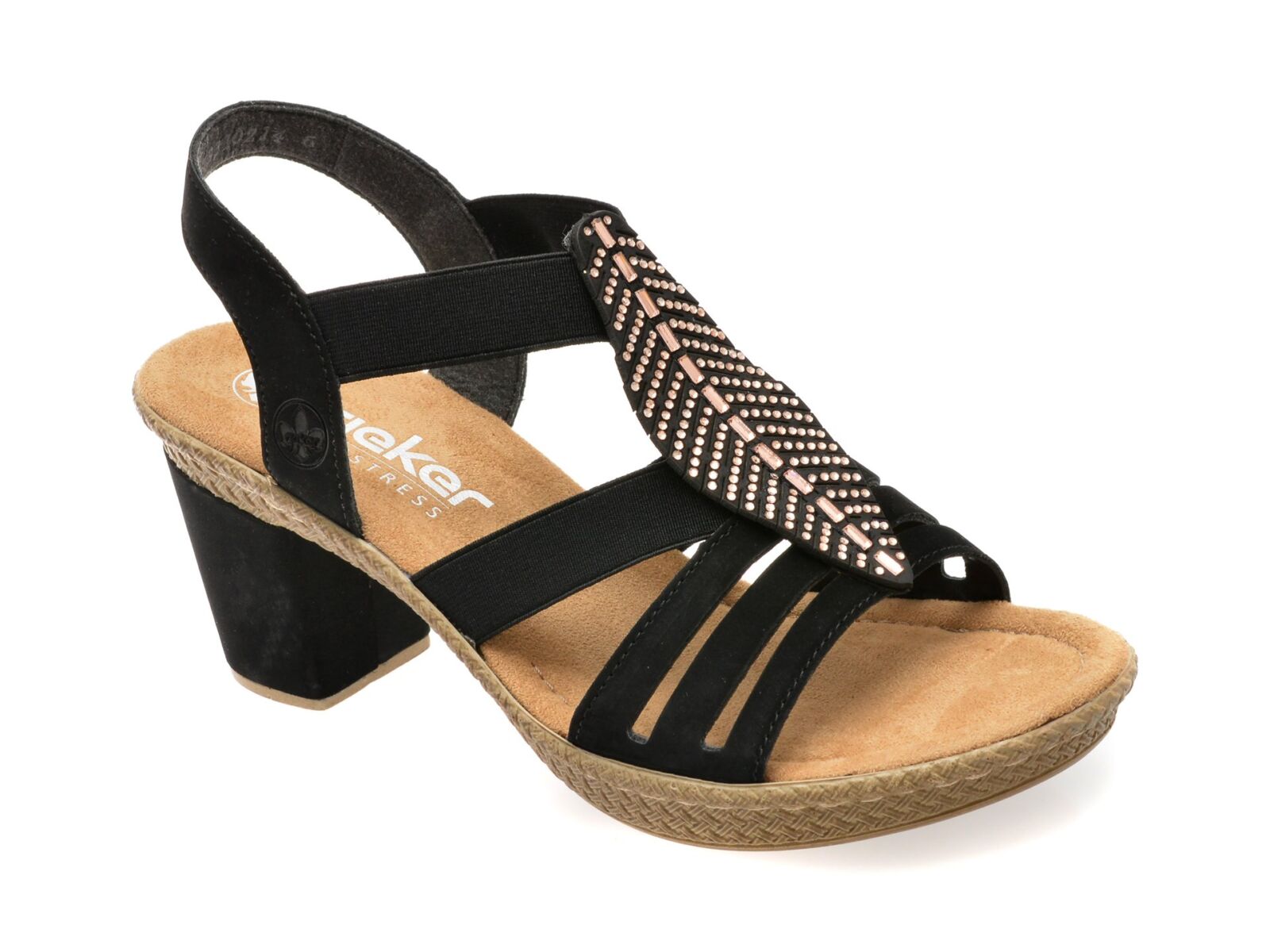 Black Friday Sandale RIEKER negre