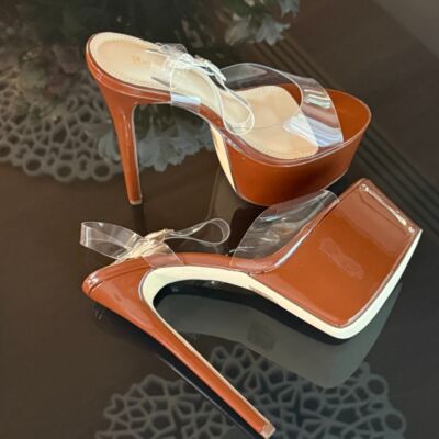 Black Friday Sandale cu toc Kimiko Maro