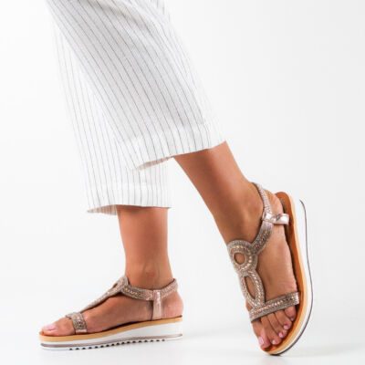 Black Friday 2022 Sandale dama Calista Bronze