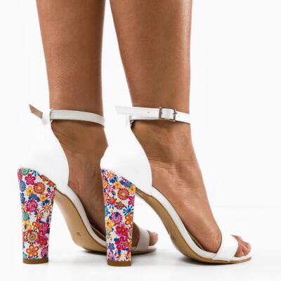 Black Friday Sandale dama Florys Albe