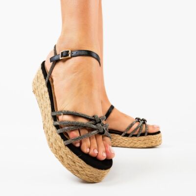 Black Friday Sandale dama Missie Negre