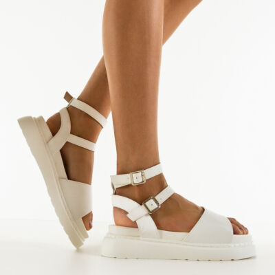 Black Friday Sandale dama Sliema Albe