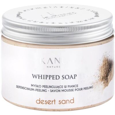 Black Friday 2022 Sapun Spuma cu Nisip din Desert- KANU Nature Whipped Soap Desert Sand