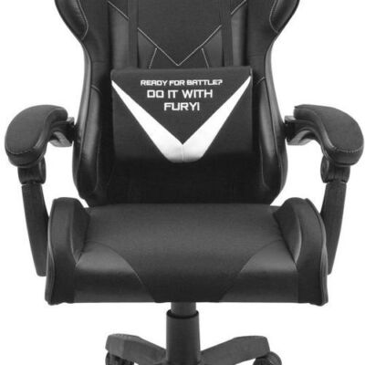Black Friday Scaun gaming Fury Avenger L (Negru/Alb)
