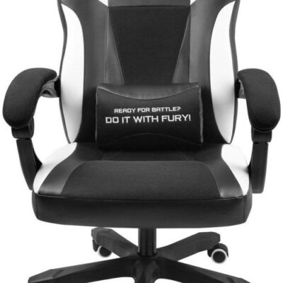 Black Friday 2022 Scaun gaming Fury Avenger M+ (Negru/Alb)