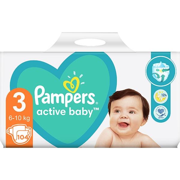 Black Friday 2022 Scutece pentru Bebelusi - Pampers Active Baby
