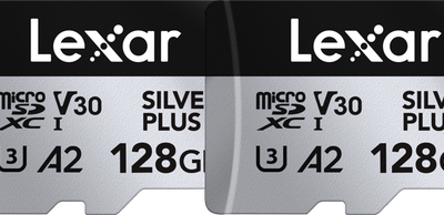 Black Friday Set 2 carduri de memorie Lexar Professional SILVER Plus LMSSIPL128G-B2ANG