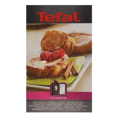 Black Friday 2022 Set 2 placi pentru French Toast Tefal Snack Collection+ Carte de retete