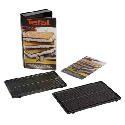 Black Friday 2022 Set 2 placi pentru foi de napolitana Tefal Snack Collection+ Carte de retete
