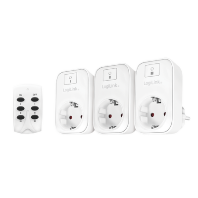 Black Friday 2022 Set 3 adaptoare priza LogiLink EC0007