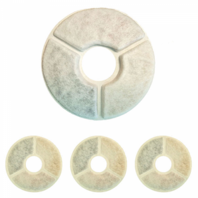 Black Friday Set 4 Filtre pentru fantana pentru iHunt Smart Pet Care Pack (Alb)