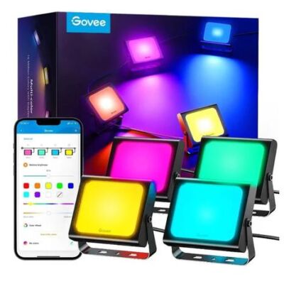 Black Friday 2022 Set 4 panouri LED Govee Smart Flood Lights