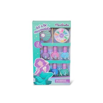 Black Friday 2022 Set 8 accesorii unghii Let's Be Mermaids Martinelia 11931