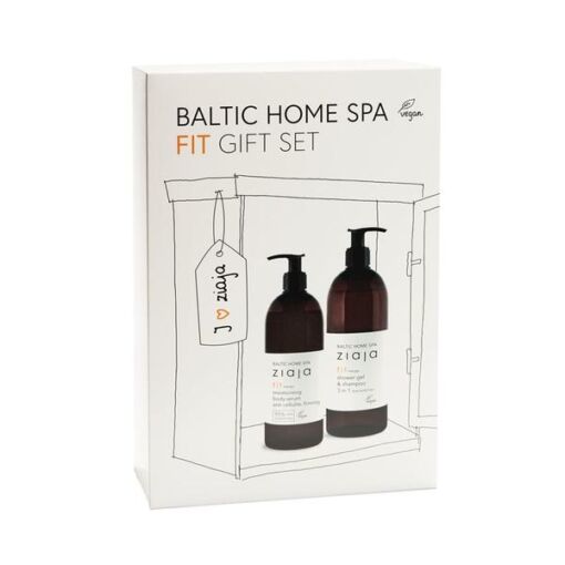 Black Friday 2022 Set Cadou - Ser Hidratant Anticelulitic + Gel de Dus 3in1 - Ziaja Baltic Home Spa Fit Gift Set