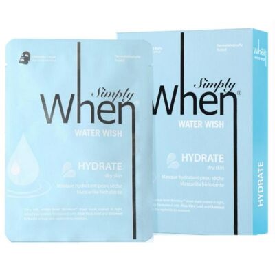 Black Friday 2022 Set Masca Hidratanta pentru Ten Uscat Water Wish Simply When