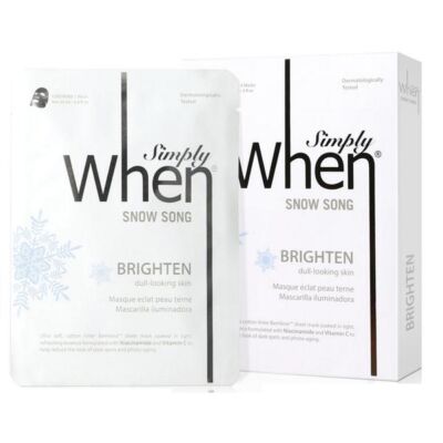 Black Friday 2022 Set Masca pentru Luminozitate cu Vitamina C Snow Song Simply When