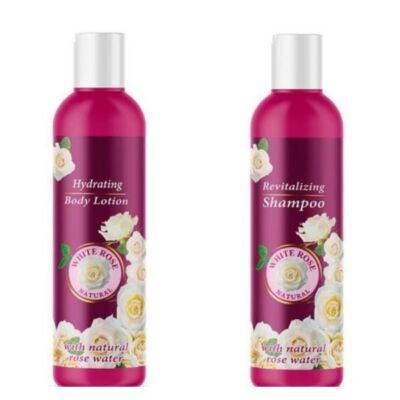 Black Friday 2022 Set cadou: Lotiune pentru corp Bulfresh 300 ml + Sampon Bulfresh White Rose Natural 300 ml