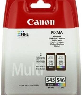 Black Friday 2022 Set cartuse cerneala Canon MultiPack PG-545/CLI-546 (Negru/Color)