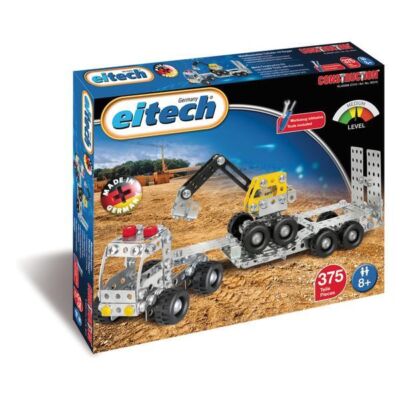 Black Friday 2022 Set constructie Camion cu remorca si excavator Eitech