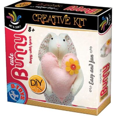 Black Friday 2025 Set creativ: Iepuras cu inimioara D-Toys